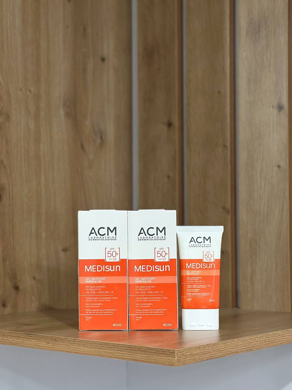 کرم ضد آفتاب ای سی ام ACM مدل MEDISUN حاوی +SPF 50 اورجینال