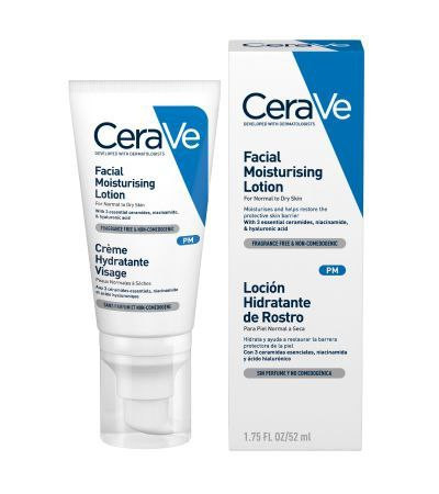 کرم مرطوب کننده و آبرسان سراوی Cerave حجم ۵۲ میل