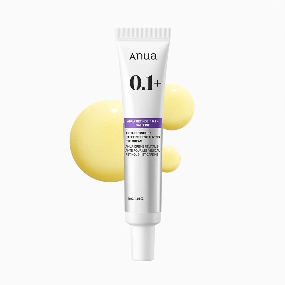 کرم دورچشم کافئین ورتینول آنوا ANUA Retinol 0.1 Caffeine Revitalizing Eye Cream
